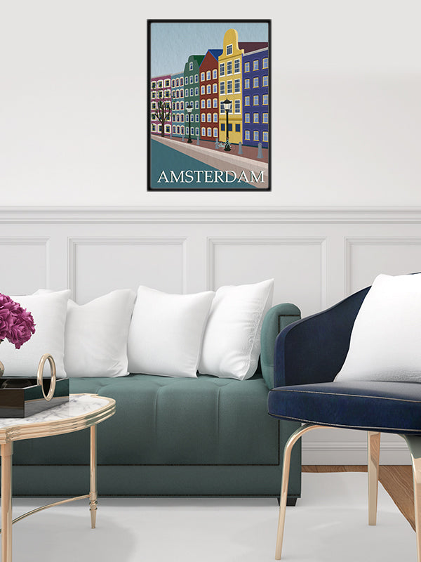 Amsterdam Posteri Tablosu
