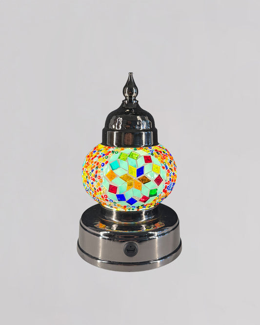 Mini Oval Mosaic Lamp 26036