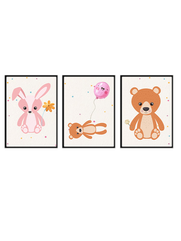 Çocuk Odası Konsept Poster 3'lü Set