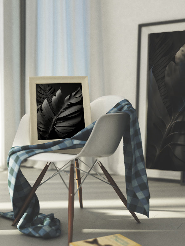 Palm Monochrome Poster
