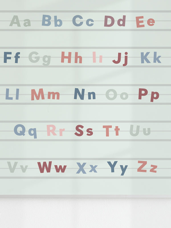 Letters Çocuk Odası Tablosu
