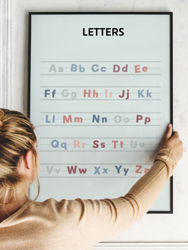Letters Çocuk Odası Tablosu