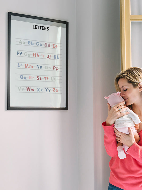 Letters Çocuk Odası Tablosu