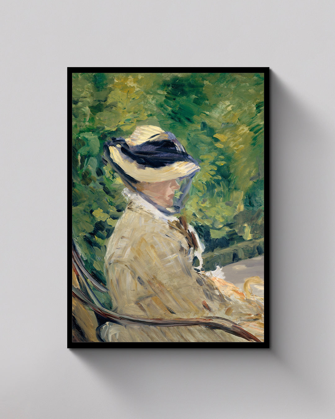 Madame Manet at Bellevue