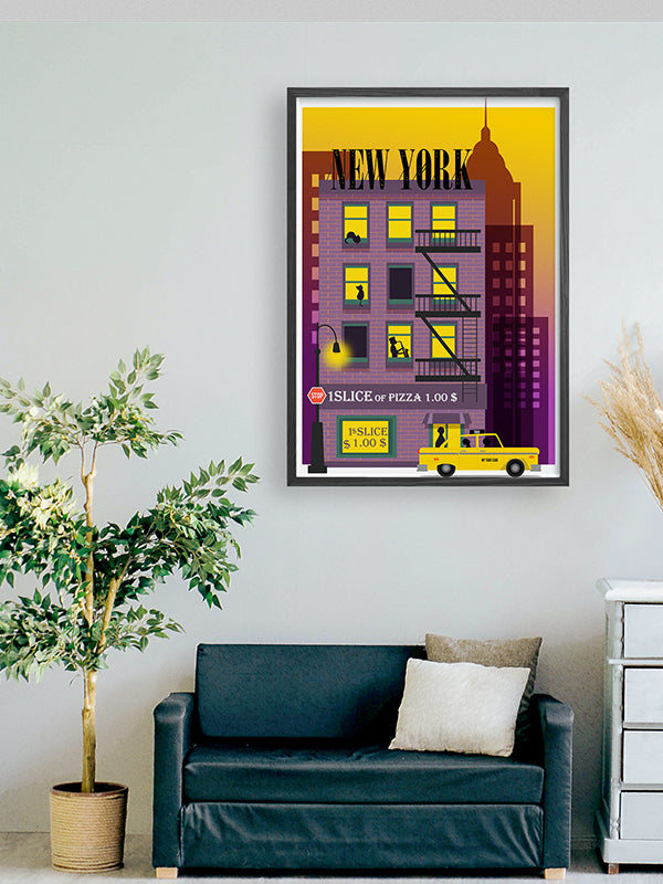 New York Posteri Tablosu