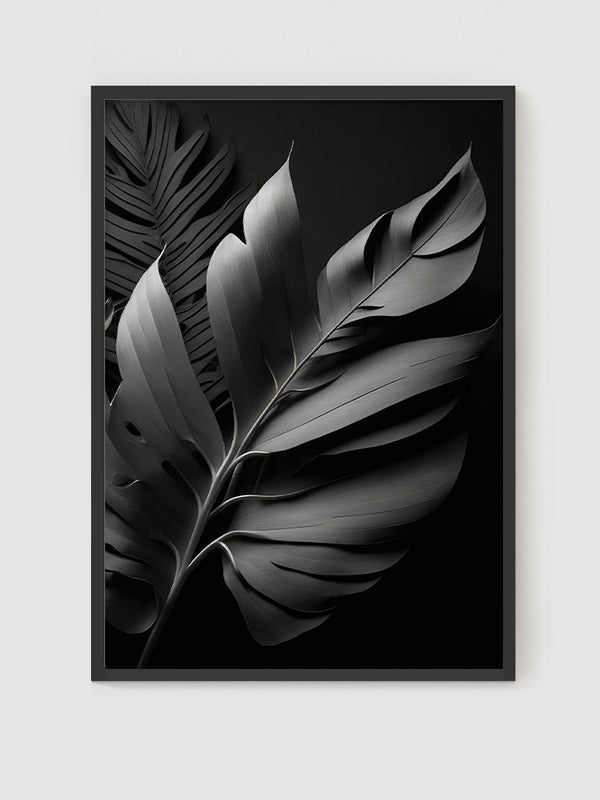 Palm Monochrome Poster