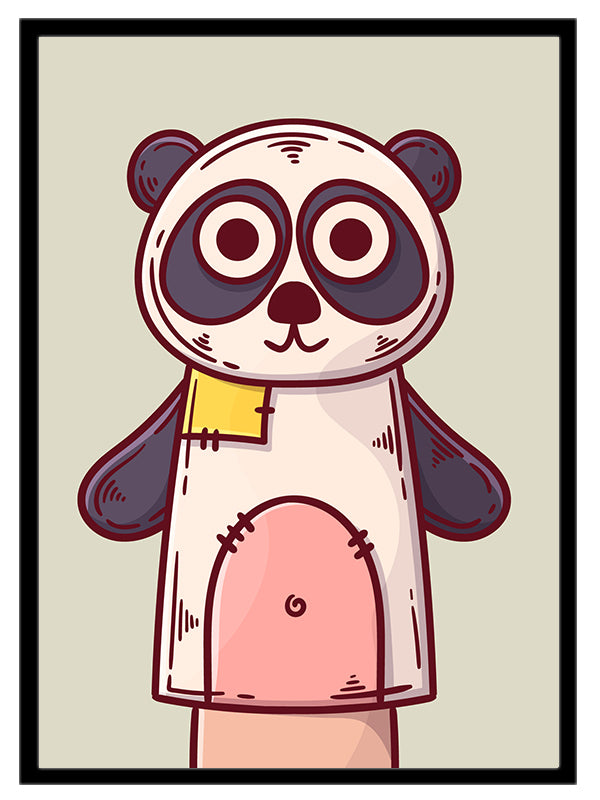 Çocuk Odası Panda Posteri
