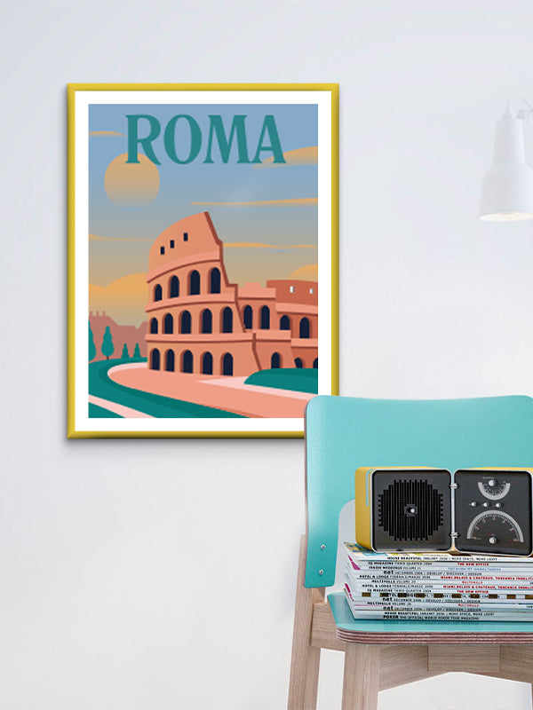 Roma Posteri Tablosu