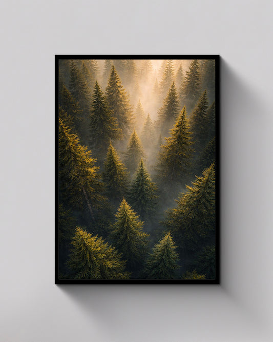 Misty Forest Light