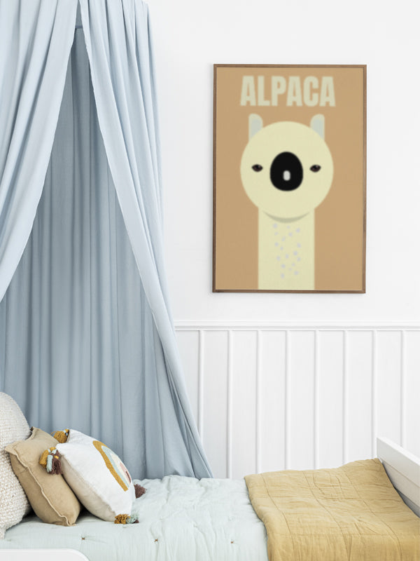 TriensArt Alpaca Tablosu