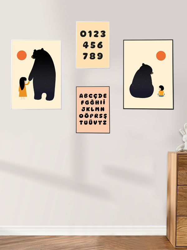 Çocuk Odası Bear Serisi 1 Tablosu