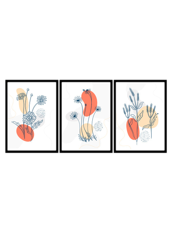 Boho Set 3lü Tablo 8